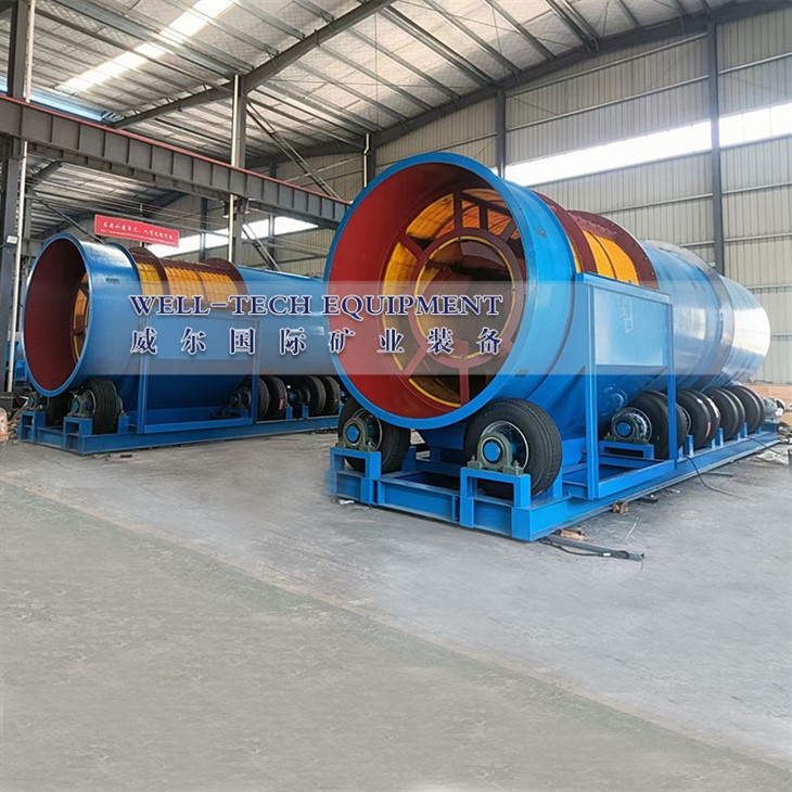 Trommel Scrubber Gold Wash Plant Scrubber Machine Drum washer