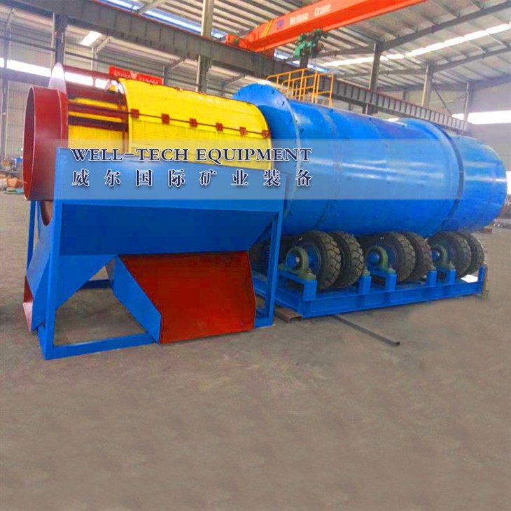 Trommel Scrubber Gold Wash Plant Scrubber Machine Drum washer