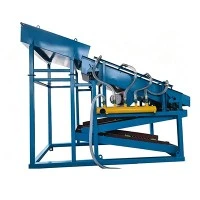 Small Gold Wash Plant skrin bergetar kecil dengan motor getaran Untuk Pelabur Kecil Pada Permulaan