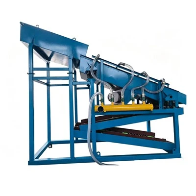 Small Gold Wash Plant skrin bergetar kecil dengan motor getaran Untuk Pelabur Kecil Pada Permulaan